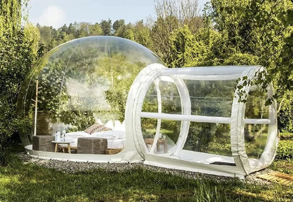 bubble tent clear
